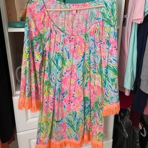 Lilly Pulitzer beach cover up